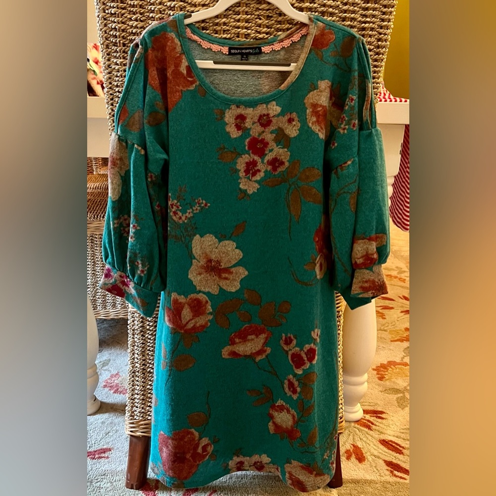 Sequin Hearts Dress